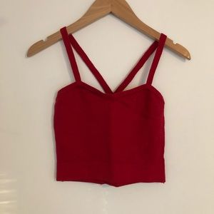 🌴☀️Festival vibes ✨🌿 American Apparel crop top